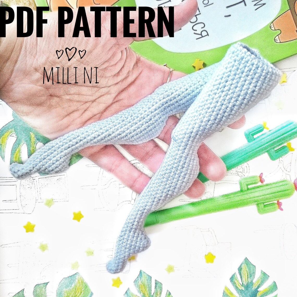 Amigurumi doll's leg pattern/amigurumi crochet doll Etsy