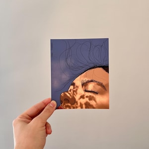 Schattenspiel - digtal illustrierter Kunstdruck