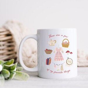 My favorite things glossy mug