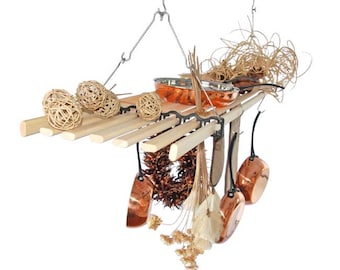 Seven Lath Gismo Kitchen Pot Rack