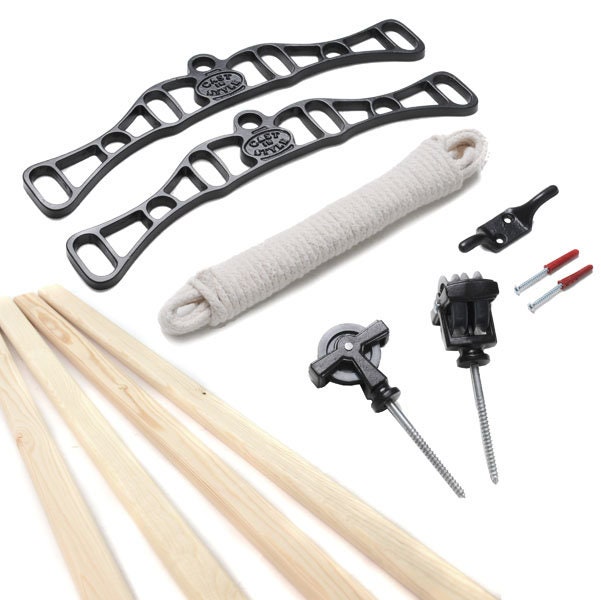 Traditional 4 Lath Kitchen Maid Pulley Clothes Airer Etsy