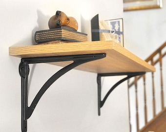 Ironbridge Cast Iron Shelf Bracket – Black or Lacquer Finish (SOLD IN SINGLES)