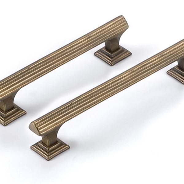 Antique Brass Pull Handles Etsy UK