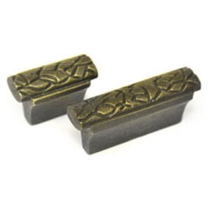 Antique Brass Mosaic Cabinet Knob