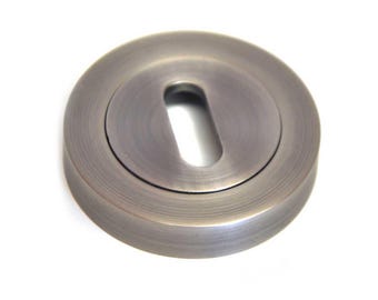 Round Escutcheon - Matt Gun Metal Finish