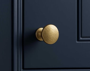 Brushed Brass Cabinet Knob