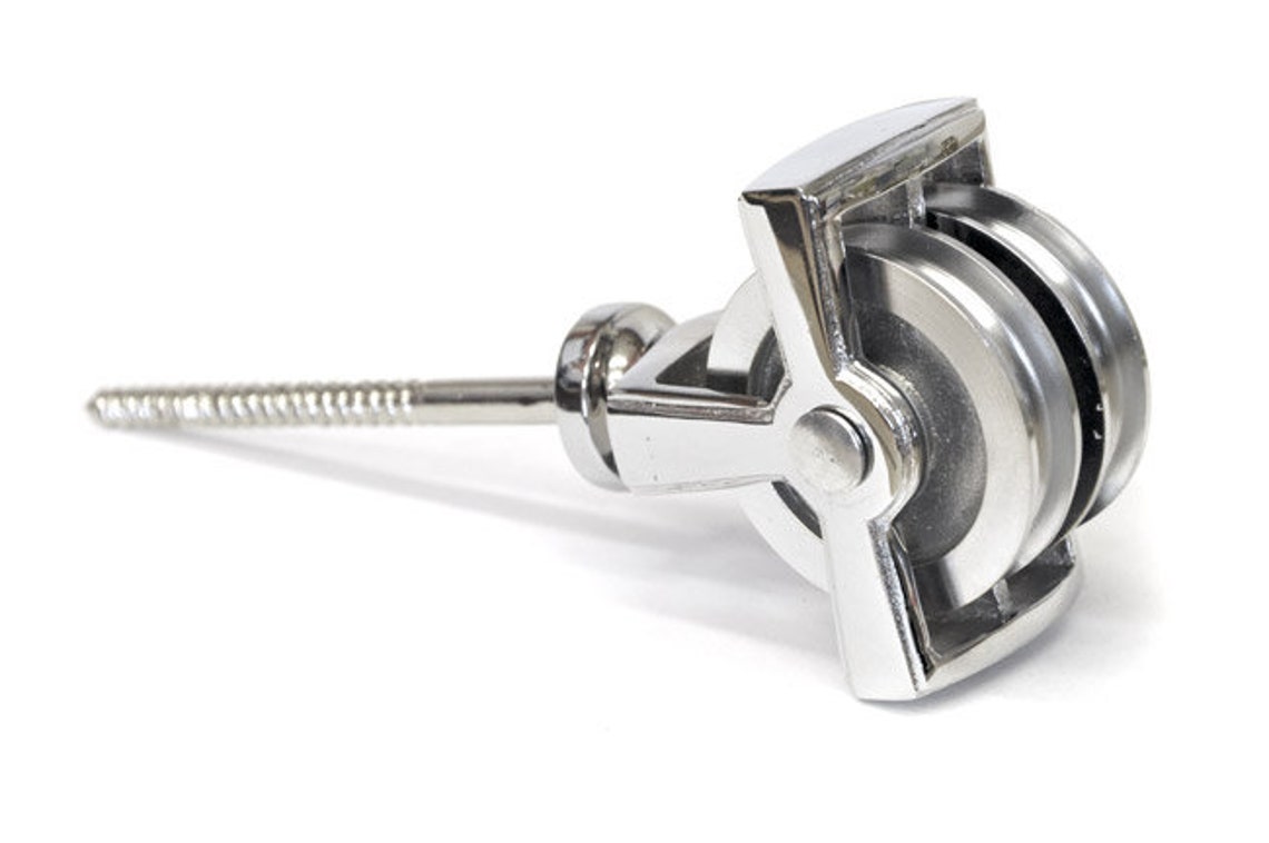 Chrome Double Pulley for Kitchen Maid® Pulley Clothes Airer Etsy