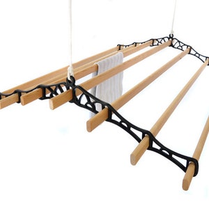 7 Lath Kitchen Maid® Pulley Clothes Airer