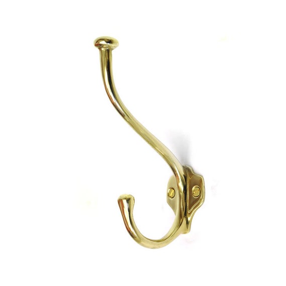 Kenrick Hat and Coat Hook Brass and Cast Iron Coat Hooks