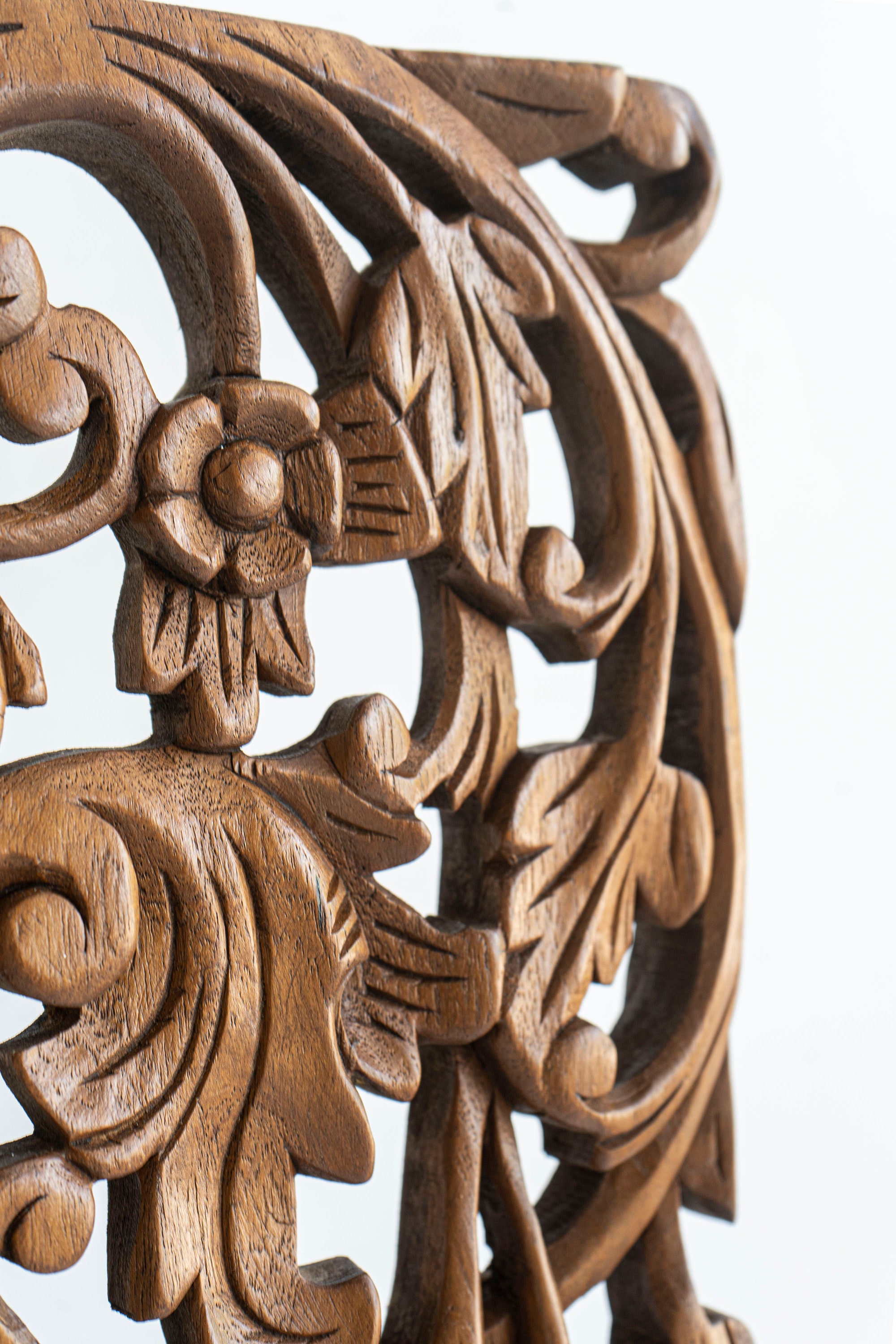 Wooden Carve Panel Wall Art Hanging Wood Carving Upcycled Etsy