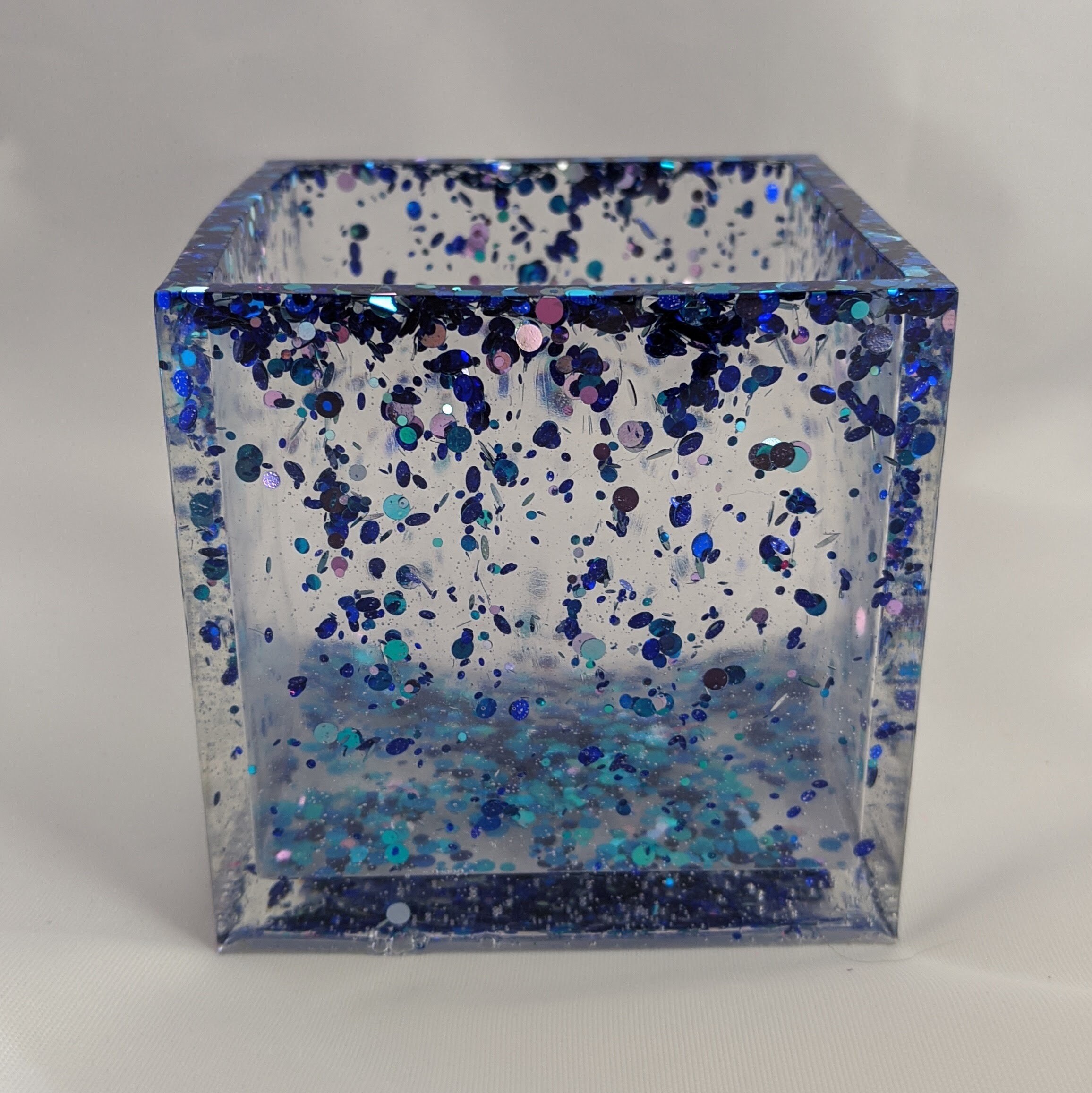 Custom Large Square Resin Container Etsy