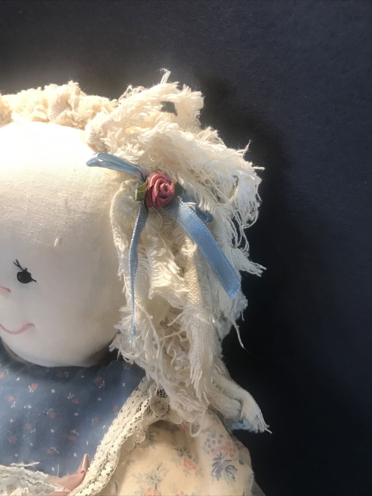 Vintage Rag Doll Handmade 22