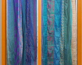 Indian Silk Saree Curtains – Unique and Elegant Window Treatments for Your Home