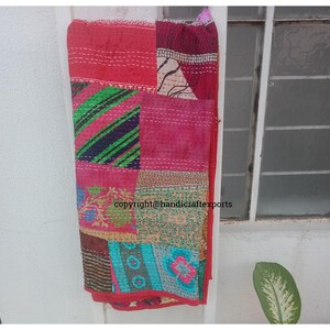 Quilt Handmade Quilt Boho King Size Bedding Throw Blanket Bedspread Quilting Hippie handmade quilt