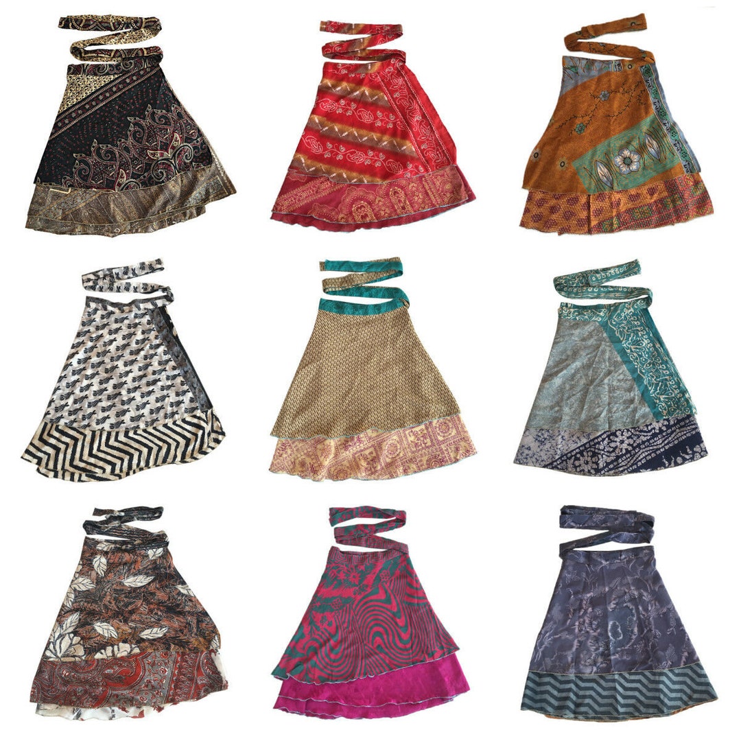 Whole Lot 20 Pc Long Wrap Skirt Wrap Skirt Maxi Wrap Skirt - Etsy