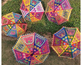 Indiase bruiloft decoratie Paraplu's Decor Paraplu's Mehndi-inrichting Paraplu Feestparasol Bruiloftdecor Parasols Zonnescherm