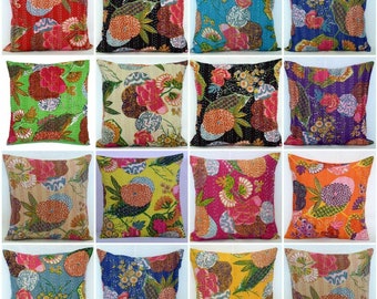 kantha pillows