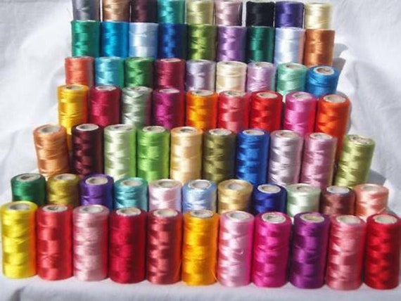 800 Yards Each 10 Neutral Colors Cotton Quilting Thread for Hand