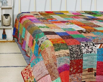 Patchwork quilt bedding deals