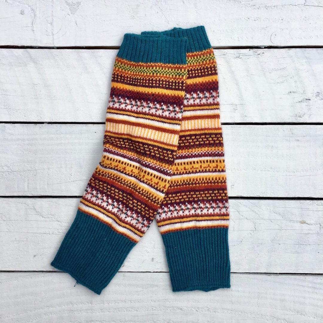 Winter Mustard Leg Warmers Knitted Chunky Boot Cuffs Fair Etsy UK