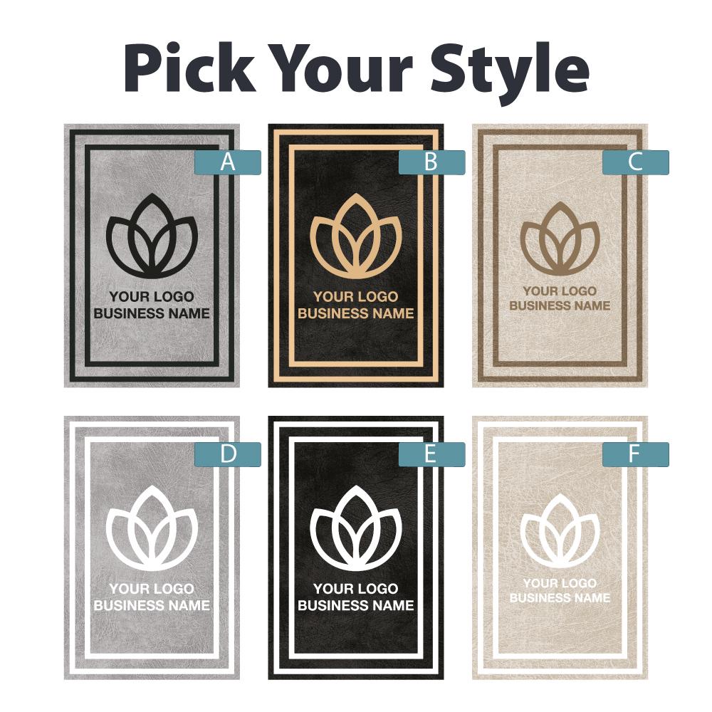 Logo Rug Custom Business Indoor Rug Your Design Entryway Entry Entrance ...