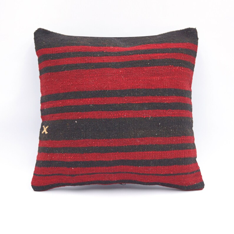 Turkish kilim pillow decorative pillows throw pillow 16 x 16 pillow covers farmhouse pillow Pillow Covers bohemian pillow 001330