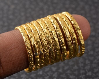 Gouden Multi design ringen, 14k goud gevulde ring, stapelring, Boho stapelringen, unieke sierlijke ringen, sierlijke gouden ringen, dunne sierlijke ring,
