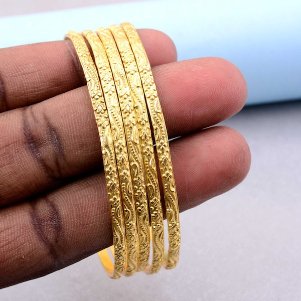 Customized Size 18kt Gold Filled Bangles, Stackable Bangle Bracelets For Women, Bridesmaid Gift ,Custom Bracelet Simple, Bridesmaid Jewelry