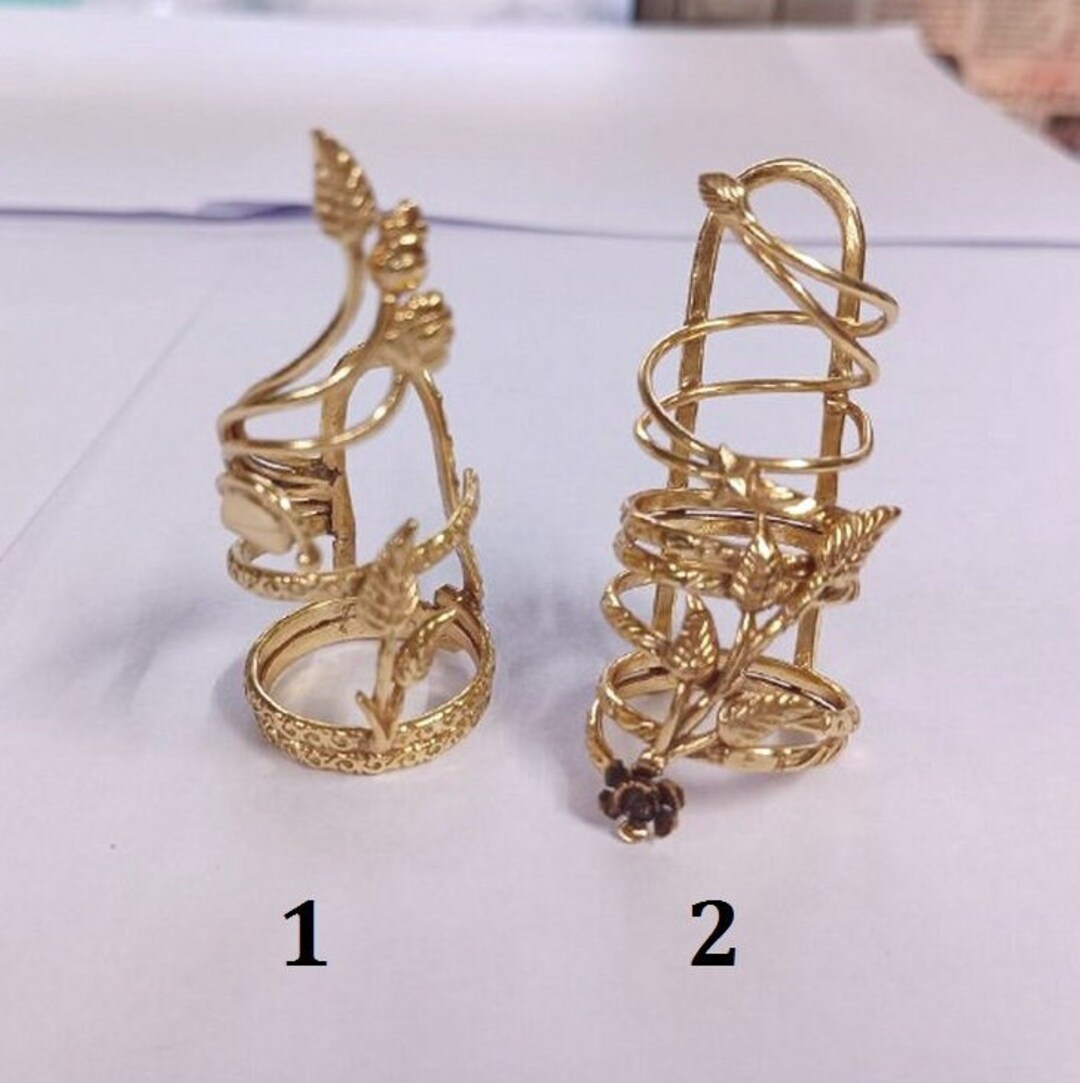 Arthritis Rings 18k Gold Arthritis Rings Trigger Finger Etsy