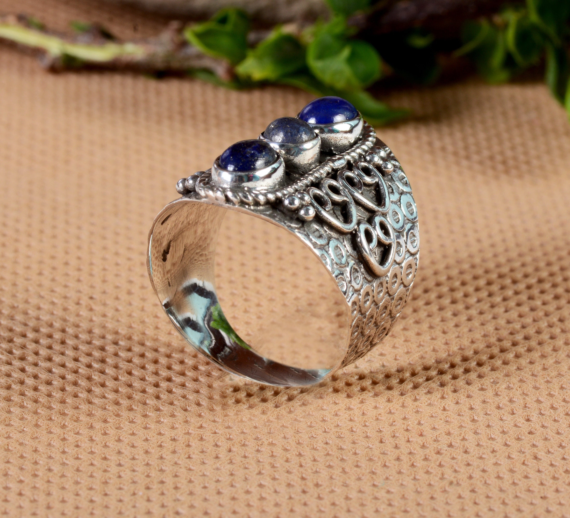 Personalized Birthstone Rings For Women 1 2 3 4 5 6 7 Or 8 Etsy