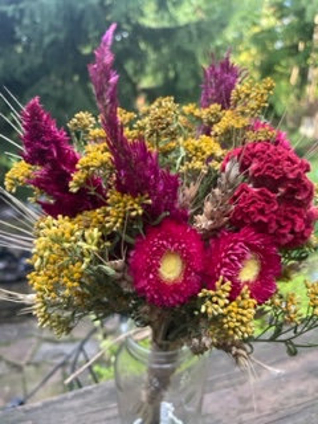 Dried Flower Bouquet, Fall/summer Bouquet, Dried Floral Arrangements