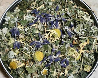 Herbal tea "Harmony Tea," calming, recharging, supporting woman's health, restoring, hormonal support