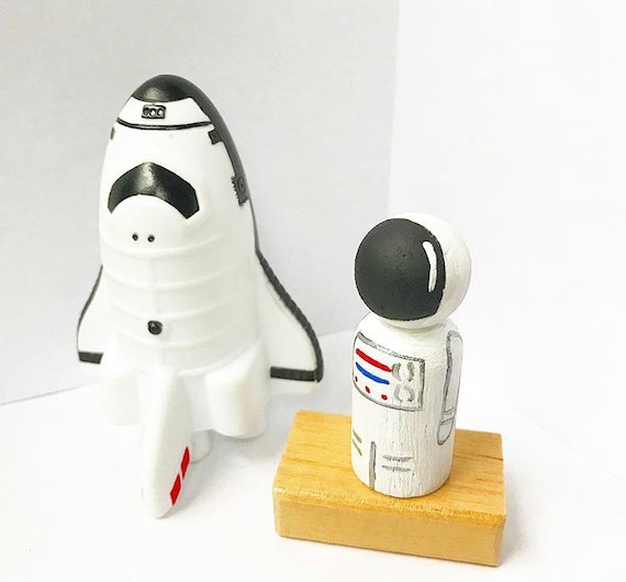 astronaut peg doll