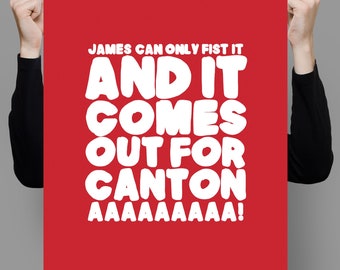 Manchester United Wall Art - Eric Cantona