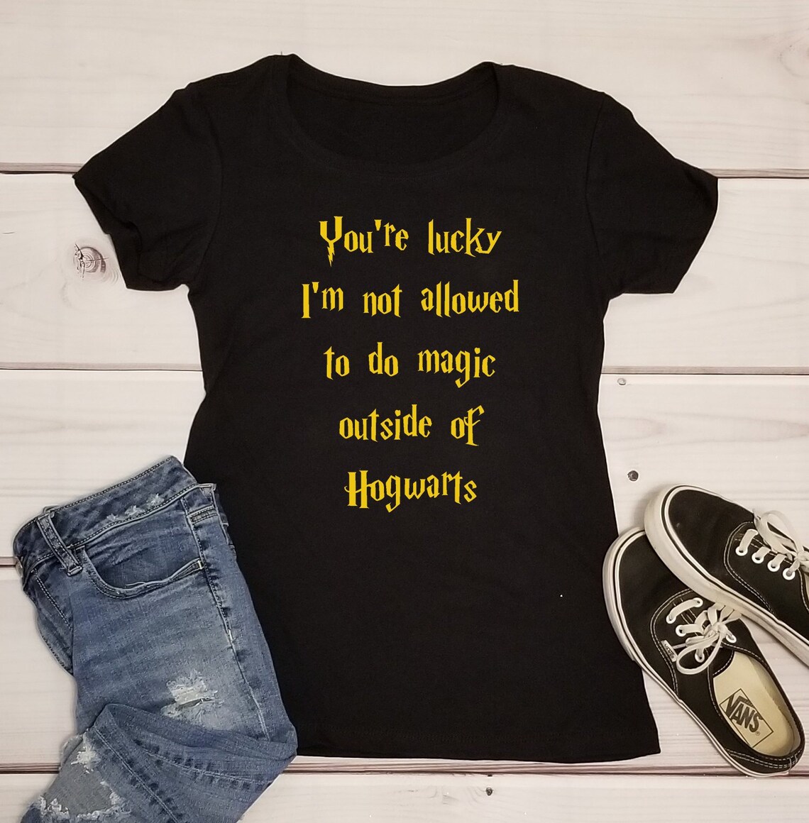 Harry Potter Not Allowed to do Magic Outside of Hogwarts Etsy