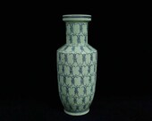 Minguo Blue and White Porcelain Mallet Vase,Bangchui Vase.Rare China Imperial Art Vintage ceramic Collection Chinese Antiques Porcelain