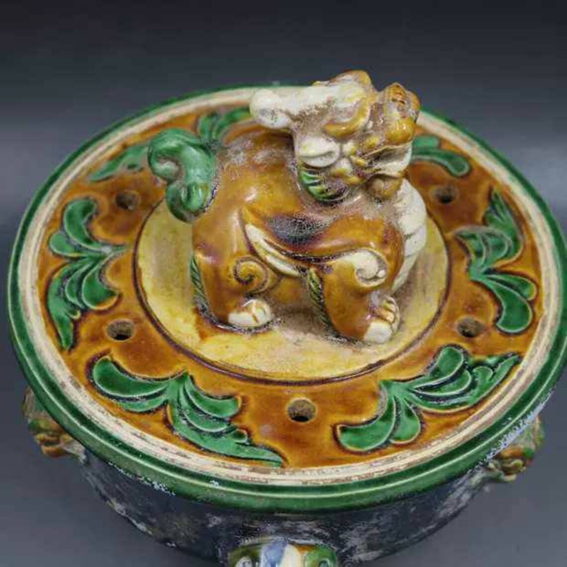 Tang Dynasty Style Three Colours Tangsancai Sancai Porcelain Etsy