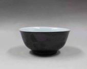 1962 Shanghai Museum Marked Style Purple Glaze Porcelain Bowl. ceramic Collection Chinese Antiques Porcelain Christmas Gifts