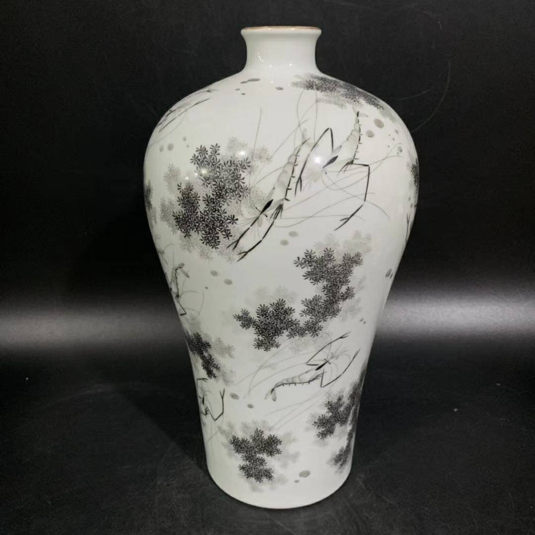 China Porcelain qing yongzheng guan kiln famille rose flowers and plants bowl