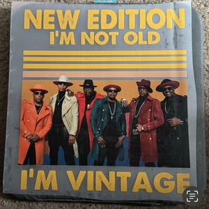 Nueva edición / No soy viejo, soy vintage / Transferencia DTF
