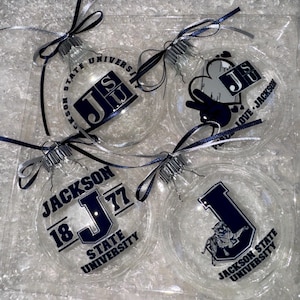 HBCU / Jackson State  / Tigers / Ornaments