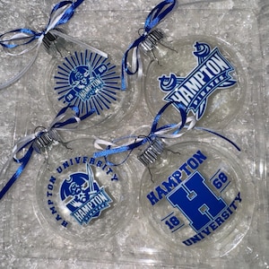 HBCU / Hampton University / Pirates / Ornaments