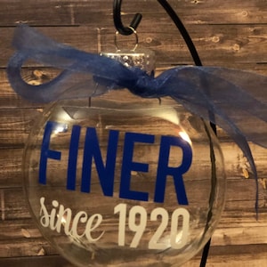 Zeta Phi Beta ornament - Finer Since 1920