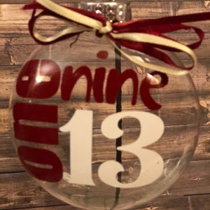 Delta Sigma Theta Ornament - one nine 13
