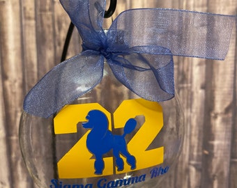 Poodle Ornament