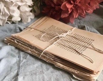 50 pagine di libri vintage in formato bundle