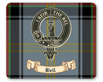 Bell Clan Crest Earrings