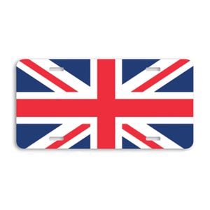Great Britain Flag License Plate - Show your British Heritage