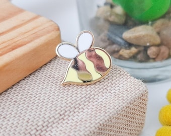 Mini Bee Enamel Pin - Bumblebee - Gardener Gift