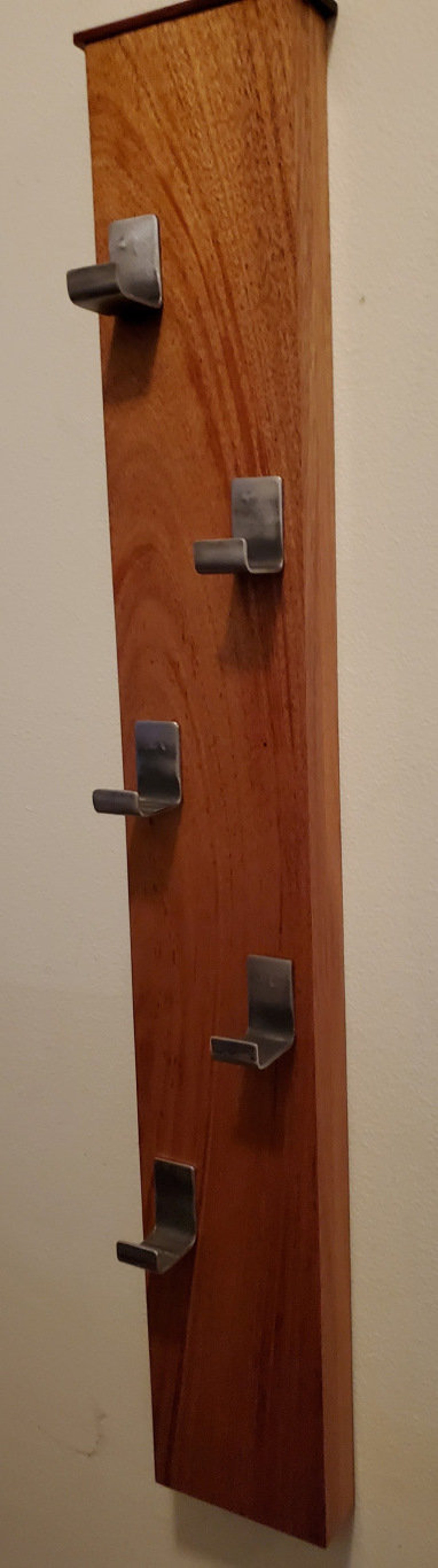 Coat Rack, Vertical Wall Mount Etsy